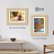 Picture Frame Set of 4 - Oak, Gallery-Quality Wood Poster Frames, 1.1-Inch Wide Border, Polished Plexiglass, Vertical or Horizontal Wall & Tabletop Display for Photo/Art/Prints, Natural Oak